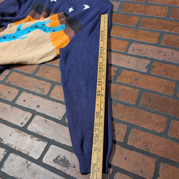 Forever 21 Plus 3X Southwest Desert Knit Sweater Cozy Cotton Blend - Picture 9 of 10